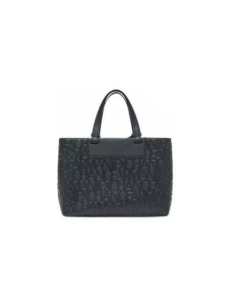 Shopper kabelka Eax černá