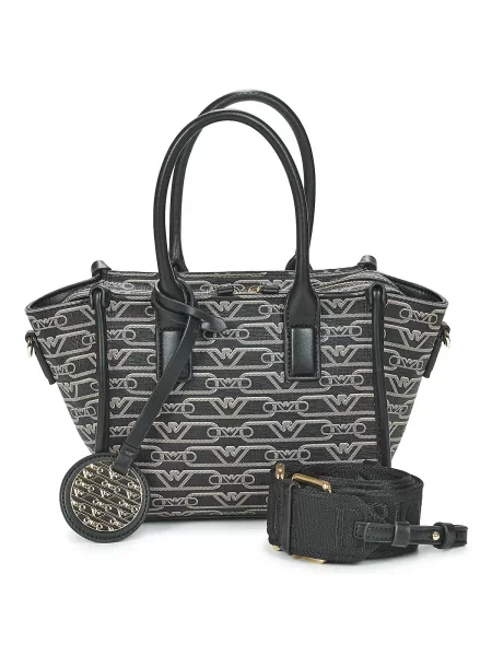 Ročna torba Emporio Armani črna