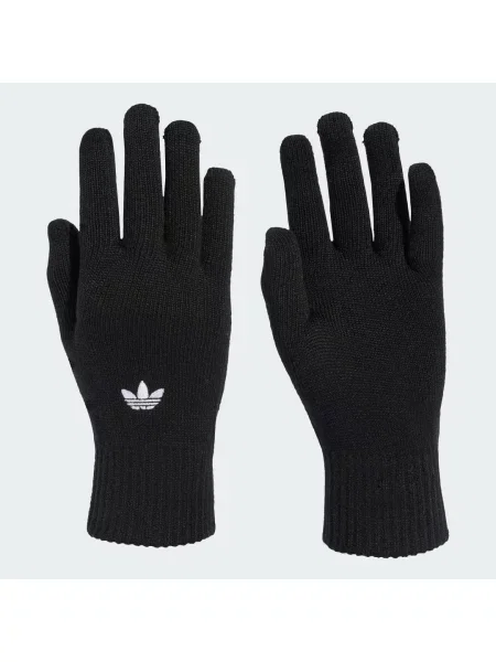 ADIDAS ORIGINALS Prstové rukavice Adicolor / bílá černá