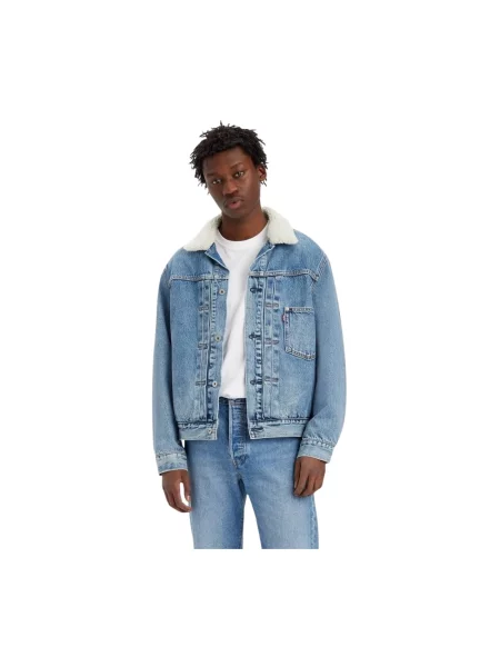 Kurtka jeansowa Levi's niebieska