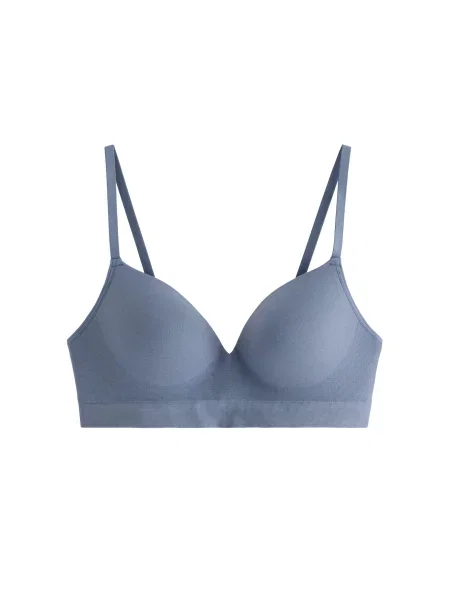 Lindex Sutien Flora porumbel albastru