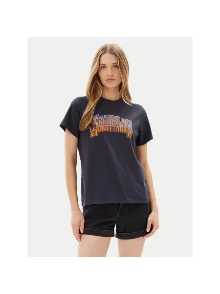 Wrangler Футболка Graphic Regular Fit чорний