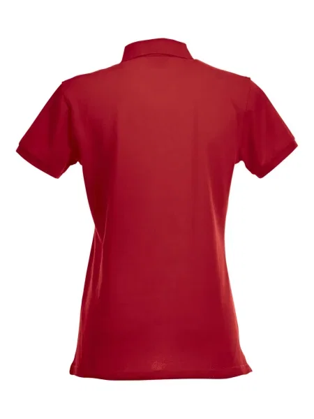 Clique Stretch Premium Polo – Wysokiej jakości rozciągliwe polo – red czerwona
