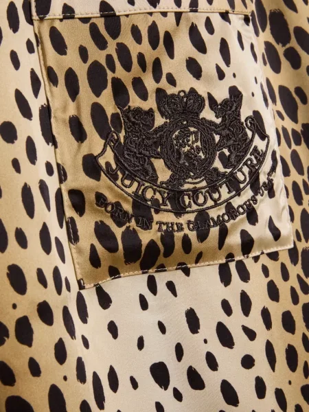 Satenska pidžama Juicy Couture s printom