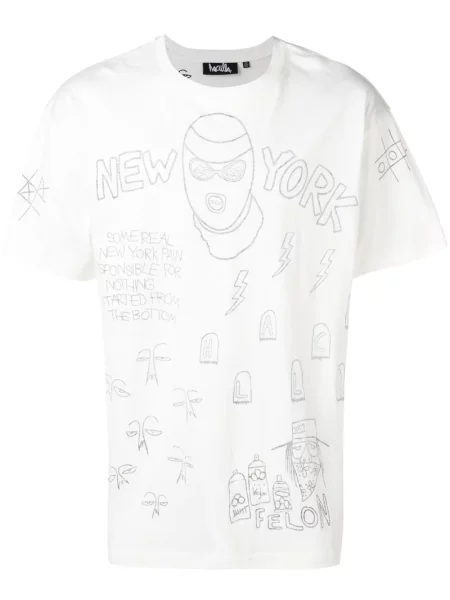 Tricou Haculla alb
