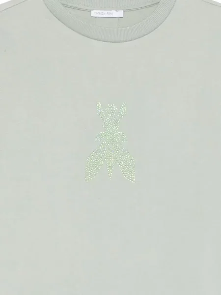 Hanorac crewneck Patrizia Pepe verde