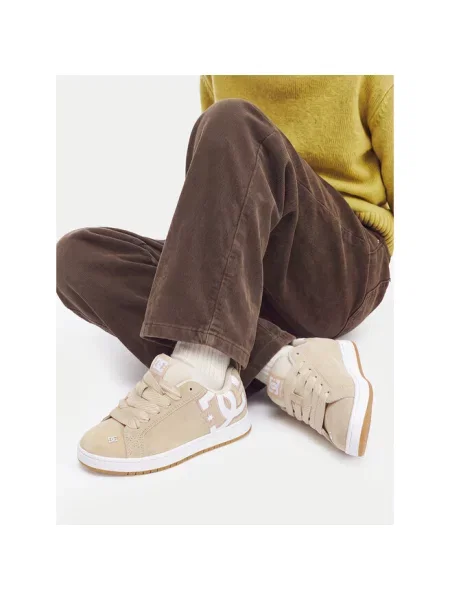 Sneakersy DC Shoes beżowe