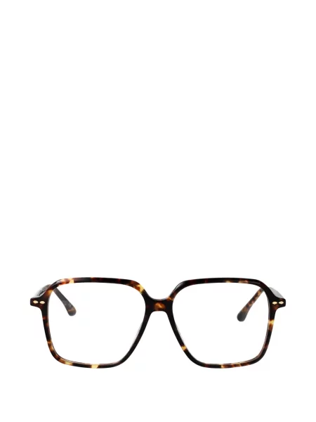 Ochelari de soare Isabel Marant Eyewear cu imprimeu geometric maro