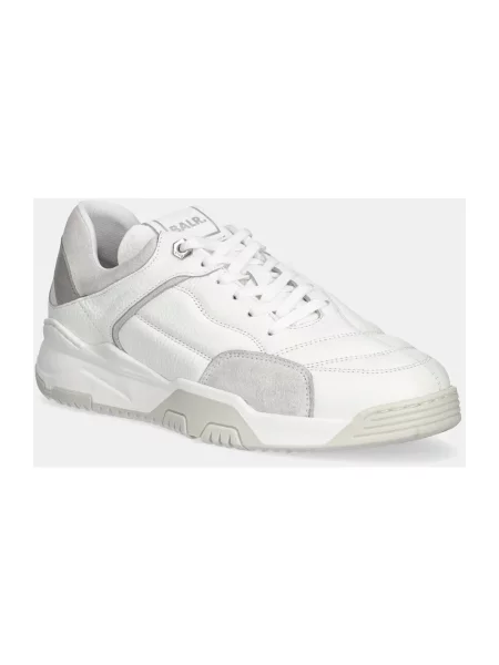 Sneakersy Balr. skórzane chunky piłkarskie białe
