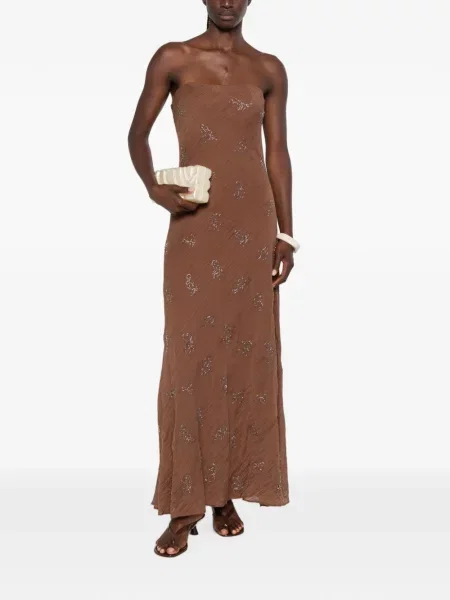 Rochie maxi Staud maro