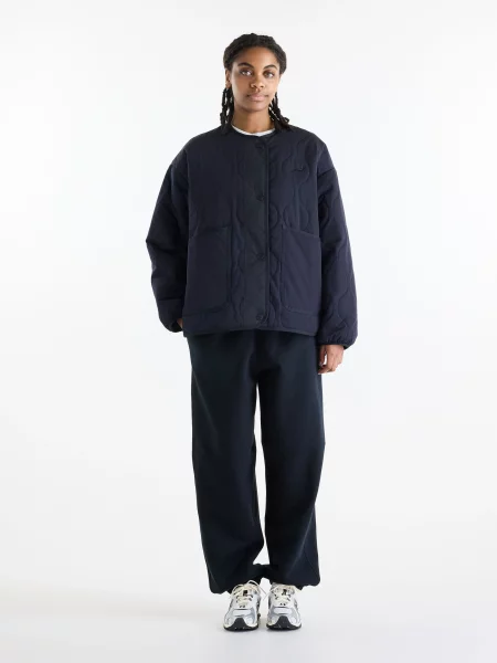 Бомбер New Balance Quilted Bomber синій