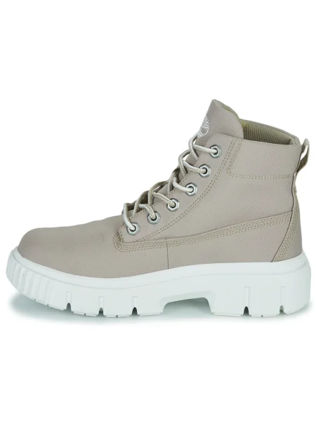 Tkanina členkové topánky Timberland béžová