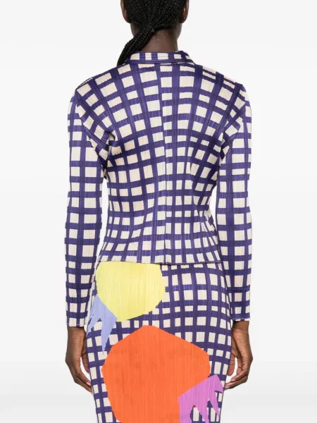 Pledinė marškiniai Pleats Please Issey Miyake mėlyna