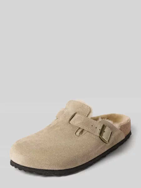 Kapcie z naturalnej skóry model Boston' Birkenstock