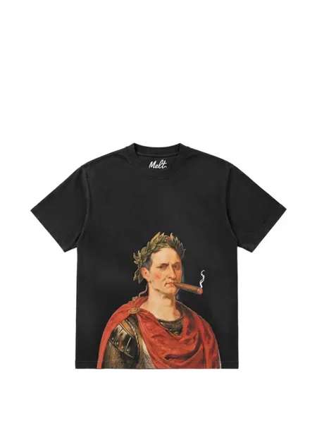 Tricou Melt cu imagine negru