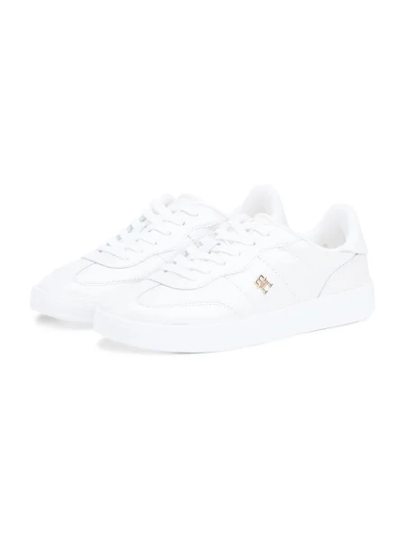 Sneakers Tommy Hilfiger Th Heritage Shiny Sneaker alb