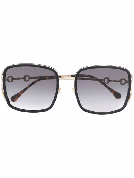 Ochelari de soare pătrați Gucci Eyewear negru