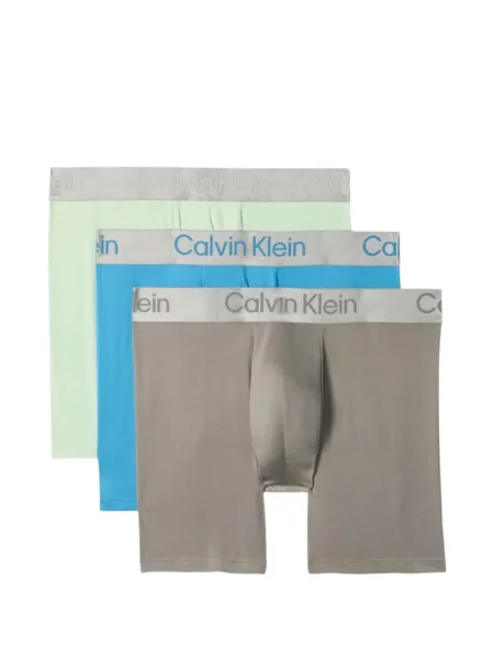 Boxeri Calvin Klein Underwear cu autograf gri
