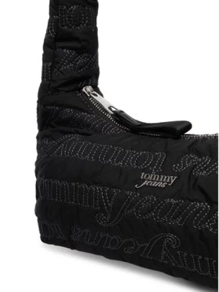 Tommy Jeans Torbica Tjw Icon Aop Shoulder Bag crna