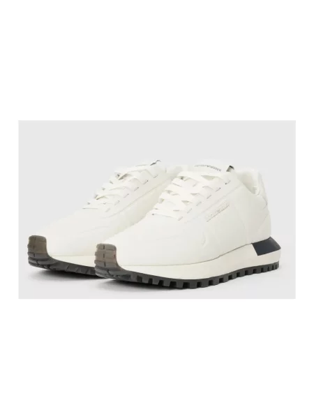 Sneakersy Emporio Armani białe