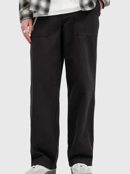 Hlače AllSaints CREEK TROUSER črna