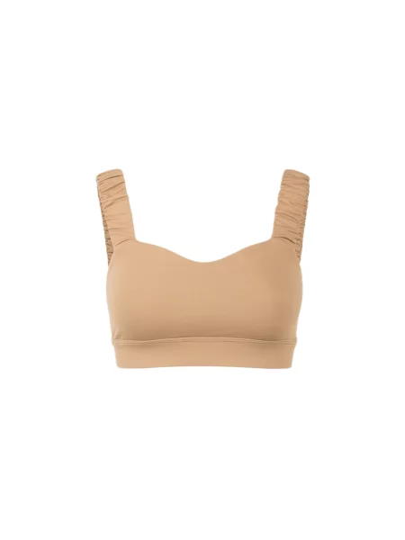 Norba Ruffle Wave Bra Sand Kobiety Bielizna Norba Clothing Jasnobrązowy NRB-RWB-S-XS Size: XS