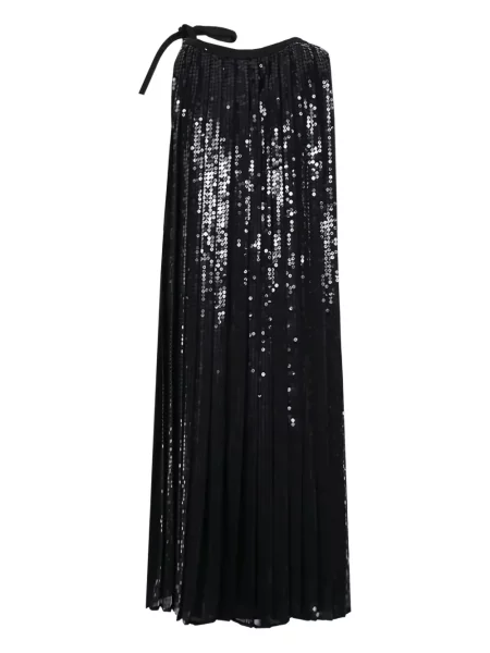 Rochie Prada cu paiete plisată de costum negru