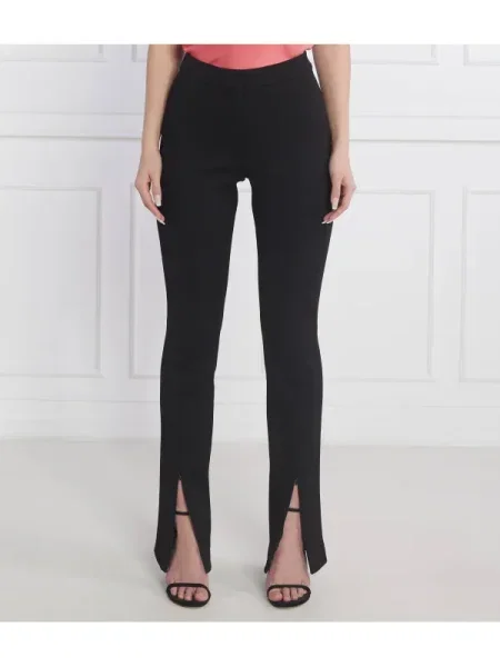 HUGO Pantaloni | flare fit negru
