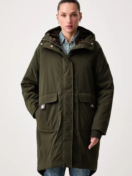 Geacă parka Mos Mosh verde