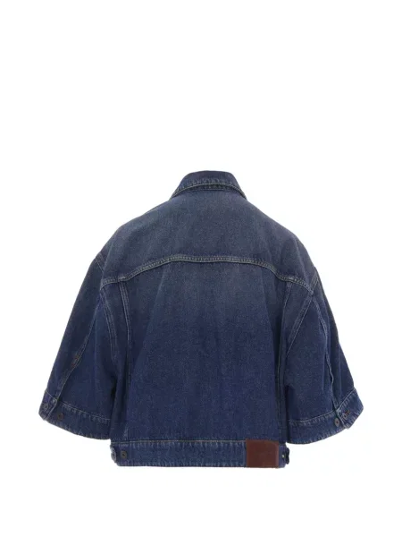 Scurt geacă de blugi Max Mara albastru