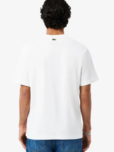 Футболка Lacoste біла