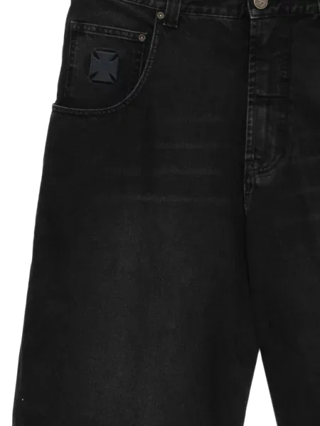 Džínové šortky Vetements černé