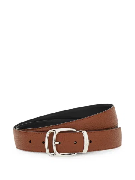 Cu centură reversibil curea Ferragamo maro