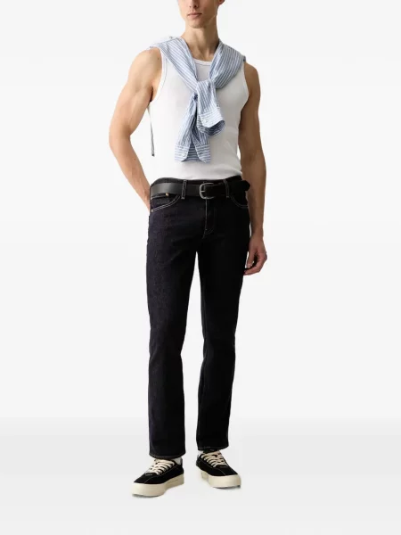 Blugi Levi's® de catifea cord cu glugă cu buzunare cu nasturi albastru