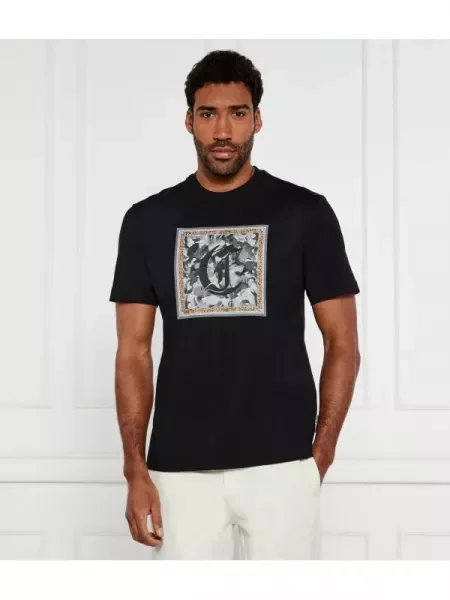 Just Cavalli Tricou negru