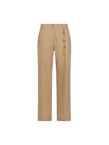 Spodnie Seventy brązowe