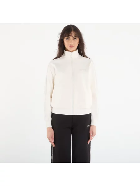 Bluza GUESS Octavia High Neck Full-Zip Sweat White Glam S biała