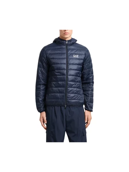 Kurtka Emporio Armani Train Core Id Down Light Jacket Hoodie armani blue niebieska