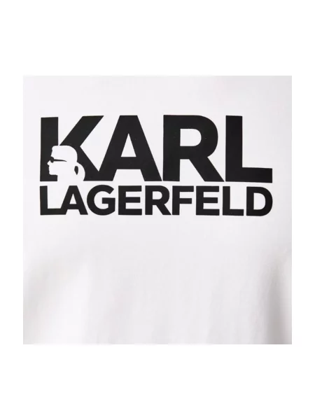 Karl Lagerfeld tričko pánske biela
