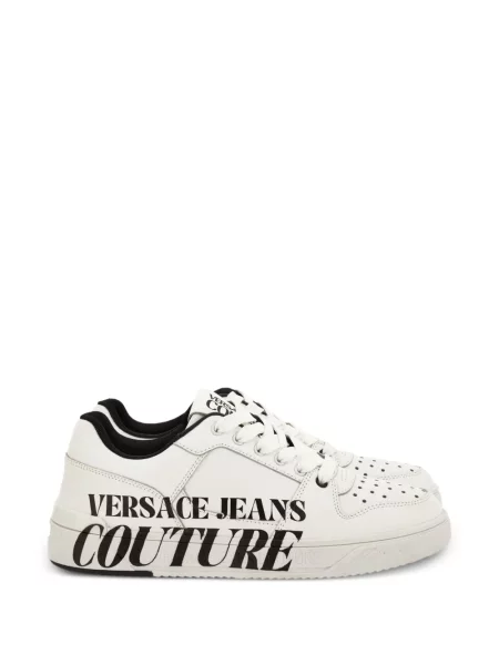 Sneakerși Versace Jeans Couture alb