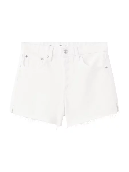 MANGO Jeans ANDY denim alb