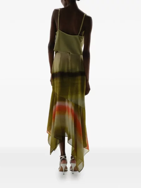 Top Baobab cu strasuri verde