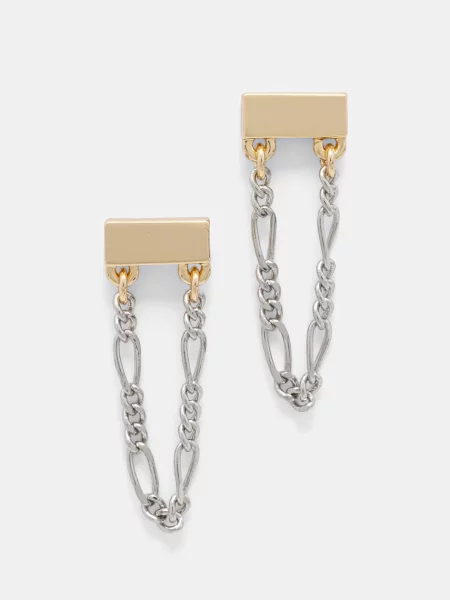 DKNY сережки металеві