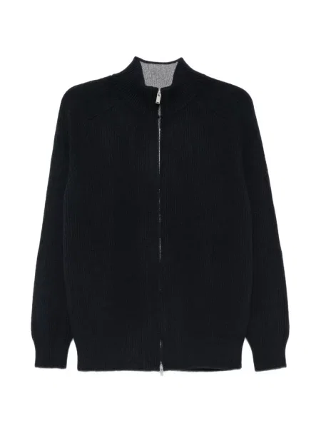 Cardigan Lardini tricotate albastru