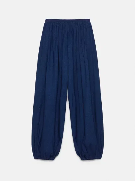 Pull&Bear Pantaloni albastru