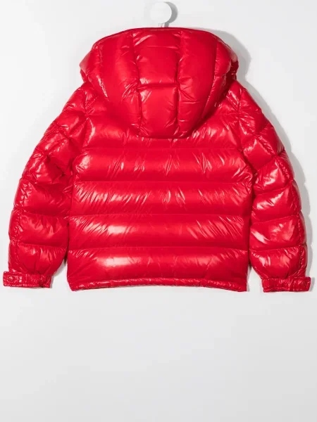 Палто Moncler Enfant червено