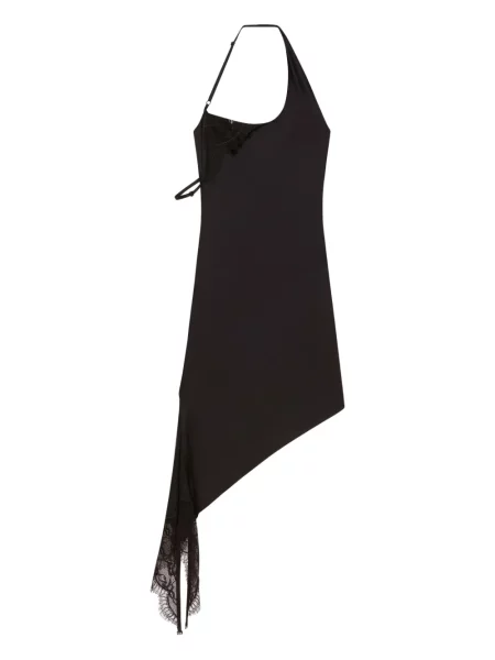 Rochie Courreges din dantelă de costum negru