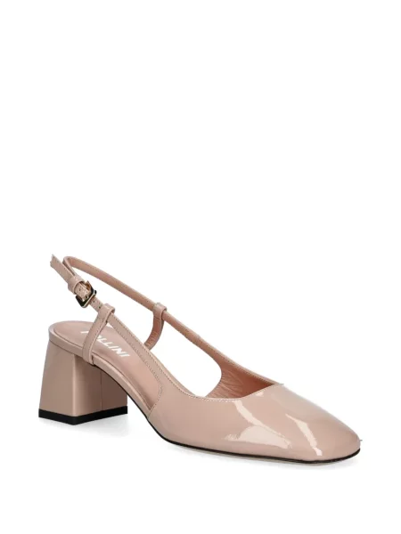 Pantofi cu toc Pollini din piele slingback