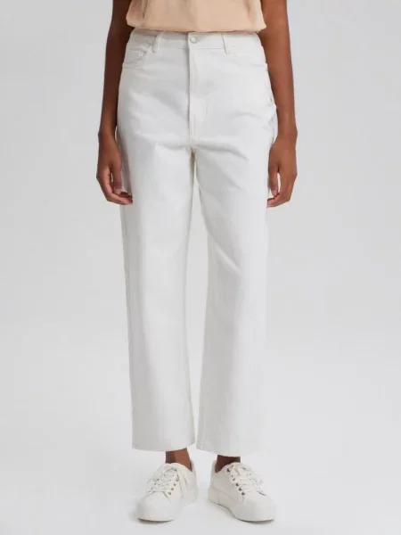 Прямі джинси DIVERSE Renetta молочний