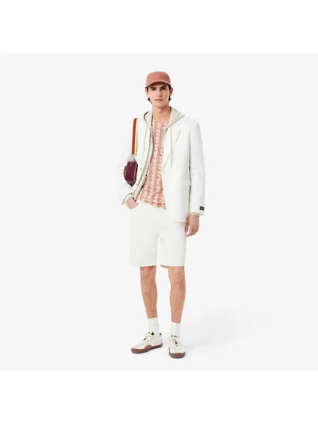 Lacoste Koszulka Z Monogramem brązowy